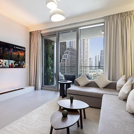 Luxe | Luxury 4Br | Burj Khalifa & Fountain Views Apartment Dubai Exterior photo