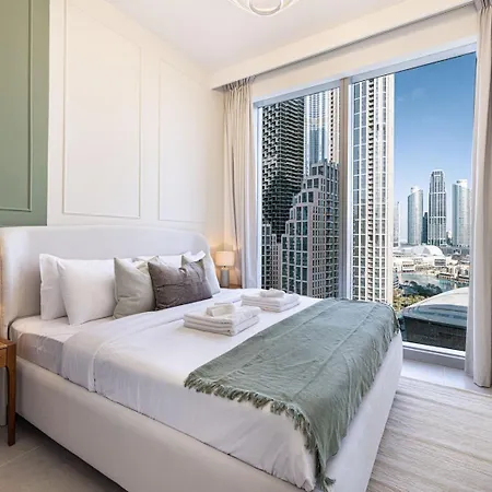 Luxe | Luxury 4Br | Burj Khalifa & Fountain Views Apartment Dubai Exterior photo